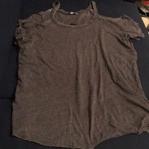 Cold shoulder top